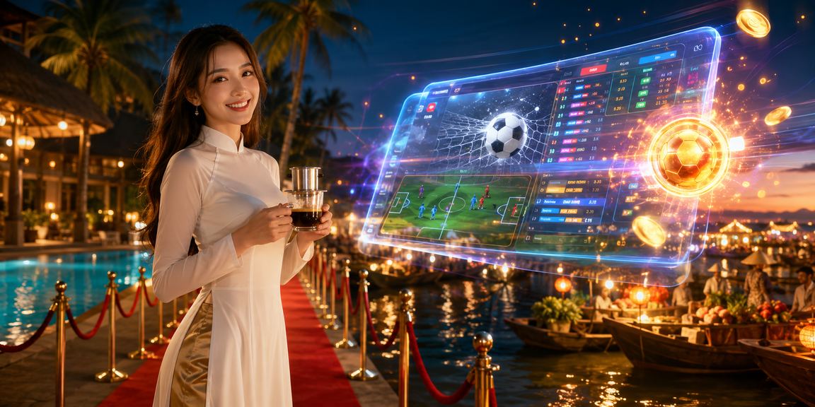 Người chơi ngồi quán cà phê Mũi Né trải nghiệm casino qua ứng dụng